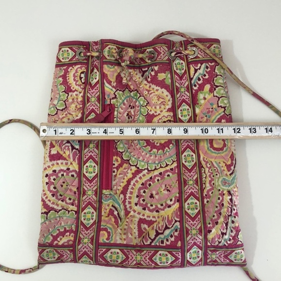 Vera Bradley Capri Melon Drawstring Backpack - Picture 6 of 8